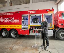 Portos paranaenses investem R$ 27 milhões em alta tecnologia para atendimento a emergências