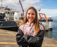 Navio-Escola atraca no Porto de Paranaguá e oferece experiência prática a universitários