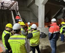 Engenharia pioneira do Moegão atrai autoridades portuárias brasileiras