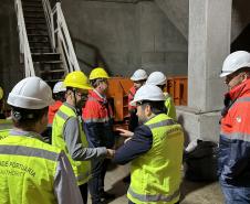 Engenharia pioneira do Moegão atrai autoridades portuárias brasileiras