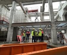 Engenharia pioneira do Moegão atrai autoridades portuárias brasileiras