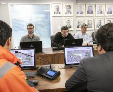Engenharia pioneira do Moegão atrai autoridades portuárias brasileiras