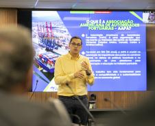 Portos do Paraná e AAPA Latam promovem encontro presencial para ampliar parcerias
