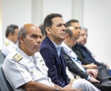 Portos do Paraná recebe a mais alta autoridade da Marinha do Brasil