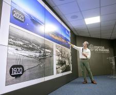Portos do Paraná recebe a mais alta autoridade da Marinha do Brasil