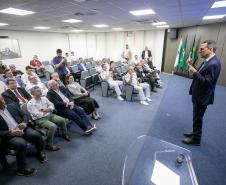 Portos do Paraná recebe a mais alta autoridade da Marinha do Brasil