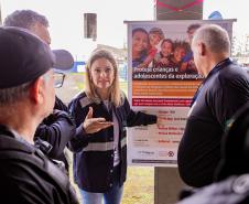 Dia nacional do caminhoneiro é comemorado no Pátio de Triagem da Portos do Paraná 