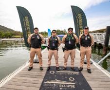 Portos do Paraná reforça turismo internacional com chegada de cruzeiro à Ilha do Mel