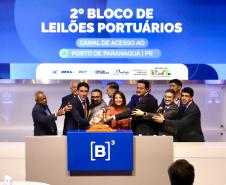 Leilão do Canal de Acesso do Porto de Paranaguá traz R$ 1,2 bilhão em investimentos e R$ 276 milhões em lance de outorga