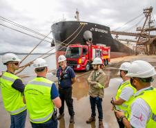 Simulado no Porto de Paranaguá reforça preparo contra emergências