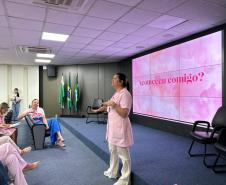 Portuárias participam do Outubro Rosa com ações de solidariedade