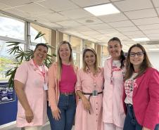Portuárias participam do Outubro Rosa com ações de solidariedade