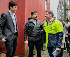 Governo vai pavimentar em concreto 15 ruas próximas ao Porto de Paranaguá
