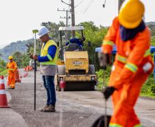 Portos do Paraná inicia pavimentação em concreto da Avenida Conde Matarazzo, em Antonina