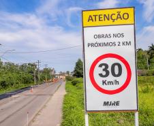 Portos do Paraná inicia pavimentação em concreto da Avenida Conde Matarazzo, em Antonina
