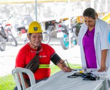 Novembro Azul chega ao Porto de Paranaguá com testes e orientações de saúde