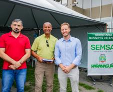 Novembro Azul chega ao Porto de Paranaguá com testes e orientações de saúde