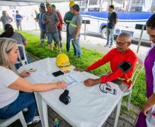 Novembro Azul chega ao Porto de Paranaguá com testes e orientações de saúde