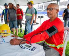 Novembro Azul chega ao Porto de Paranaguá com testes e orientações de saúde