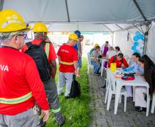 Novembro Azul chega ao Porto de Paranaguá com testes e orientações de saúde