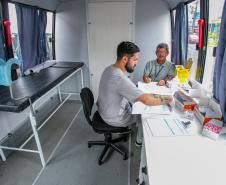 Novembro Azul chega ao Porto de Paranaguá com testes e orientações de saúde