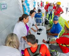 Novembro Azul chega ao Porto de Paranaguá com testes e orientações de saúde