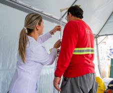 Novembro Azul chega ao Porto de Paranaguá com testes e orientações de saúde