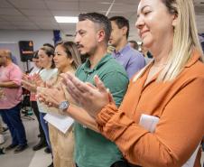 Imagem de Nossa Senhora do Rocio é recebida com homenagens no Porto de Paranaguá