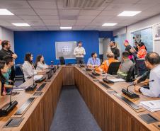 Imagem de Nossa Senhora do Rocio é recebida com homenagens no Porto de Paranaguá