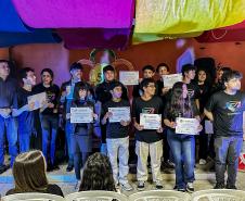 Centro Cultural realiza 1ª Formatura Cumbuca após aporte da Portos do Paraná