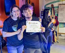 Centro Cultural realiza 1ª Formatura Cumbuca após aporte da Portos do Paraná