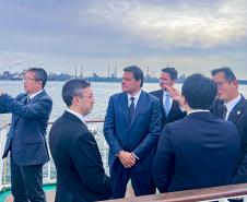 Portos do Paraná busca parceria com o Porto de Nagoya, líder em inovação e energia limpa no Japão