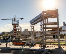 Moegão da Portos do Paraná atinge 80% de execução e avança para a fase de conclusão 