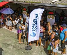 Natal Solidário da Portos do Paraná leva alegria a centenas de crianças em Paranaguá