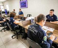 Cães farejadores apoiam Operação Faro no Pátio de Triagem da Portos do Paraná