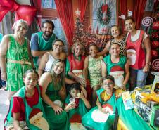 Natal Solidário da Portos do Paraná leva alegria a centenas de crianças em Paranaguá