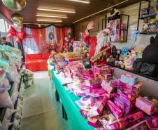 Natal Solidário da Portos do Paraná leva alegria a centenas de crianças em Paranaguá