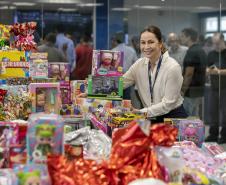 Ação Natal Solidário reúne empresas, colaboradores e comunidade para arrecadar brinquedos