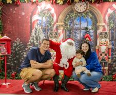 Natal Solidário: Papai Noel recebe crianças até quinta-feira no Palácio Taguaré