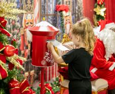 Natal Solidário: Papai Noel recebe crianças até quinta-feira no Palácio Taguaré