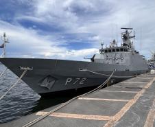 Navios-Patrulha da Marinha fazem parada estratégica no Porto de Paranaguá