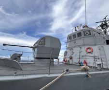 Navios-Patrulha da Marinha fazem parada estratégica no Porto de Paranaguá