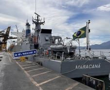 Navios-Patrulha da Marinha fazem parada estratégica no Porto de Paranaguá