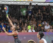 Beach tennis movimenta o litoral no Verão Maior 2026, com apoio da Portos do Paraná