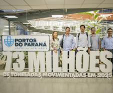 Auditores do TCU elogiam organização e competitividade do Porto de Paranaguá