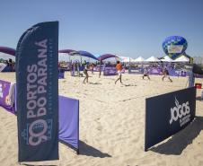 Arena Portos do Paraná em Caiobá recebe um dos maiores torneios de beach tennis do mundo
