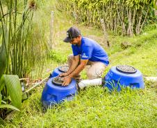 Portos do Paraná amplia projeto pioneiro de saneamento ecológico para mais ilhas do litoral