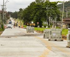 Obras viárias da Portos do Paraná em Antonina chegam a 50% e transformam acessos ao porto