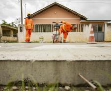Obras viárias da Portos do Paraná em Antonina chegam a 50% e transformam acessos ao porto