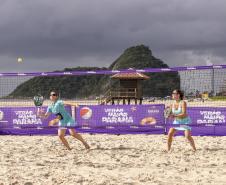 Portuários e atletas disputam FPT Beach Series 1500 em Caiobá
